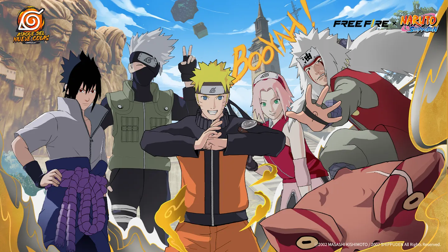 Free Fire x Naruto Shippuden